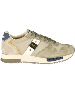 Blauer Sneakers - Vert
