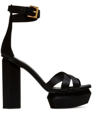 Balmain Platform Sandal Ava - Black