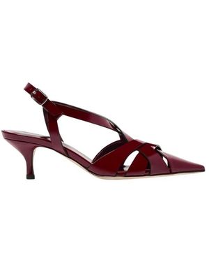 SCAROSSO High Heel Sandals - Red
