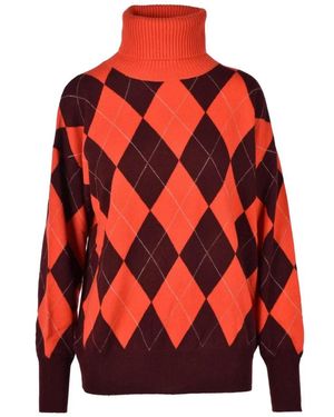 Ballantyne Cashmere Knitwear - Rouge