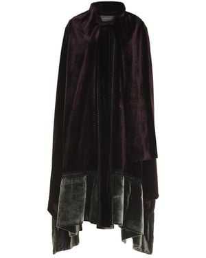 Alberta Ferretti Ponchos - Black