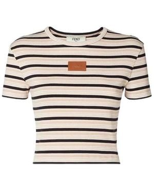 Fendi T-Shirts - Blanco