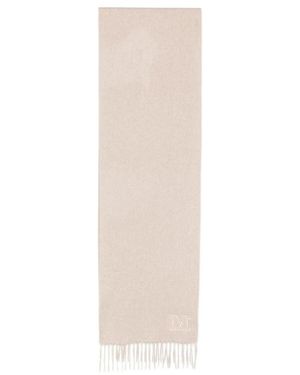 Max Mara Accessoires ,Kasjmier Wsdalia Scarf - Wit