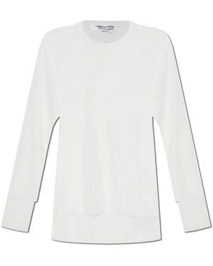 Comme des Garçons Long Sleeve Tops - Bianco