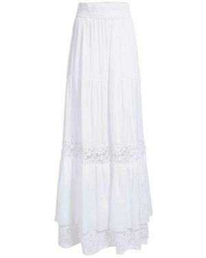 Guess Maxi Skirts - Blanco