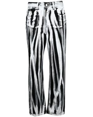 Dolce & Gabbana Straight Jeans - Negro