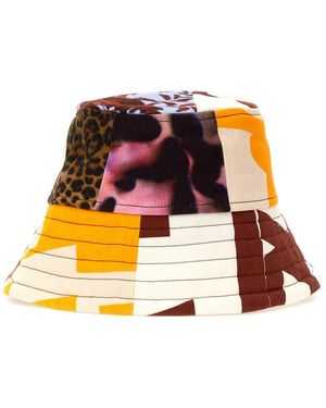 Dries Van Noten Gilly Patch M.W. Hut - Orange