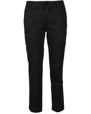 Another Label Slim-Fit Trousers - Nero