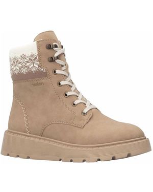 Rieker Lace-Up Boots - Neutro