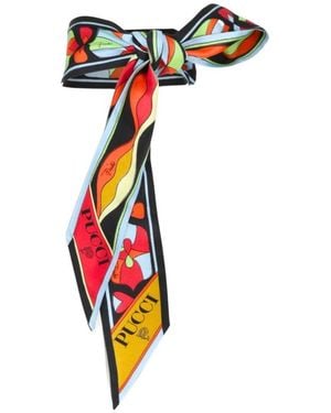 PUCCI Onda And Nawaho Foulard - Weiß