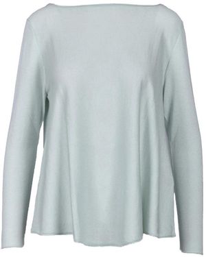 Wild Cashmere Round-Neck Knitwear - Blue