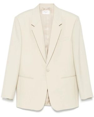 Saint Laurent Blazers - Natural