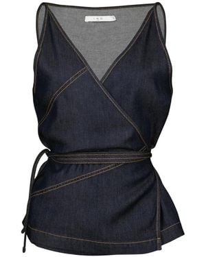 IRO Sleeveless Tops - Blue