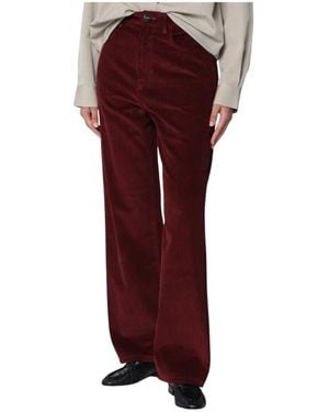 Rohe Wide Trousers - Rojo
