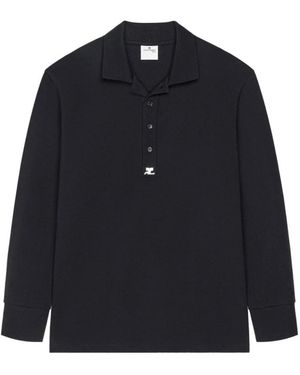 Courreges Polo Shirts - Azul