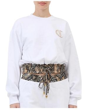 Just Cavalli Sweatshirts - Bianco