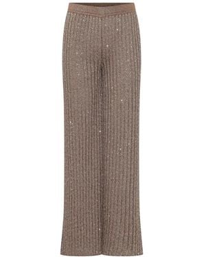 Missoni Wide Trousers - Marrón