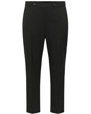Kaffe Slim-Fit Trousers - Noir