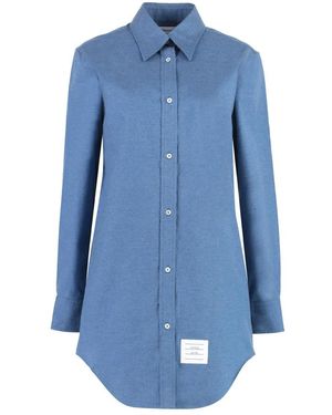 Thom Browne Shirts - Blue
