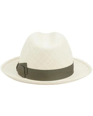 Borsalino Hats - White