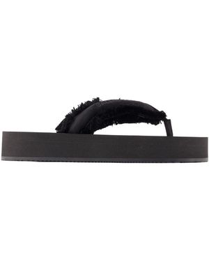 Balenciaga Flip Flops - Black