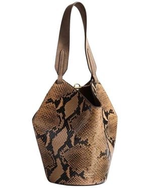 KHAITE Bucket Bags - Brown