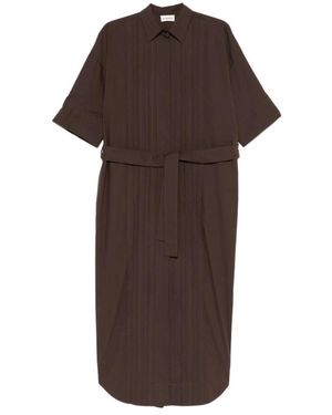 P.A.R.O.S.H. Shirt Dress - Bruin