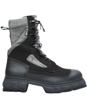 Viron Schoenen ,Zwart ,Katoen Boots
