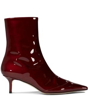 Aeyde Heeled Boots - Rouge