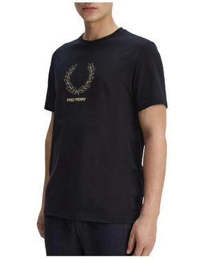 Fred Perry T-Shirts - Black