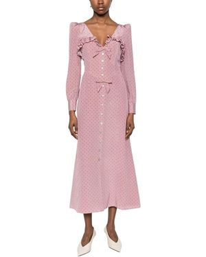 Alessandra Rich Midi Dresses - Pink