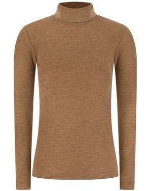 Max Mara Turtlenecks - Marrón
