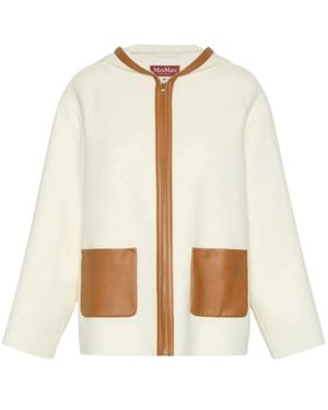 Max Mara Mstcomica Jas - Wit