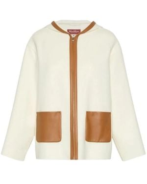 Max Mara Mstcomica Jas - Wit