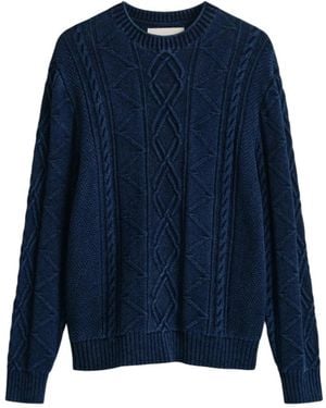 GANT Round-Neck Knitwear - Bleu