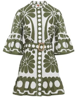 FARM Rio Palermo Mini Dress - Grün