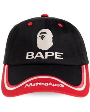 A Bathing Ape Baseball Cap - Schwarz