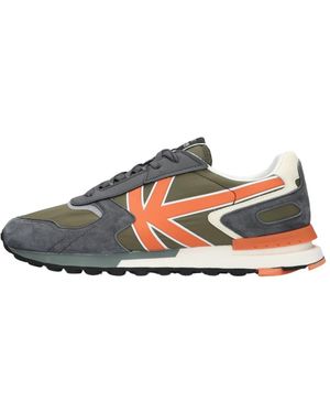 Kaotiko Schoenen ,Groen ,Leer Orbit - Blauw