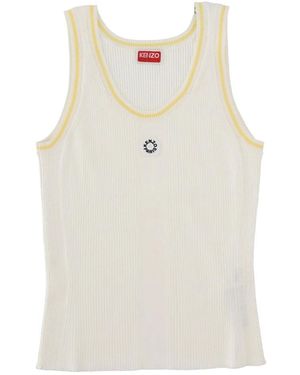 KENZO Sleeveless Tops - White