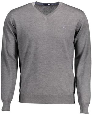 Harmont & Blaine V-Neck Knitwear - Grey