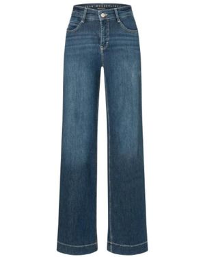 M·a·c Wide Jeans - Azul