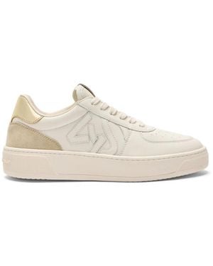 Stuart Weitzman Courtside Monogram Sneaker - Natur