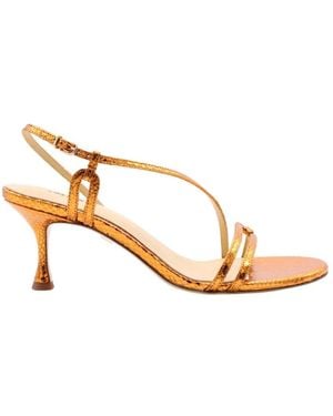 Lola Cruz High Heel Sandals - Metallizzato