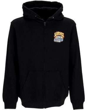 Vans Hot Rod Zip Hoodie - Zwart