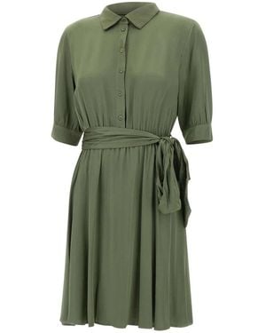 Kaos Midi Dresses - Green