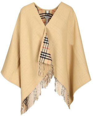 Burberry Jassen ,Wol Jassen - Naturel