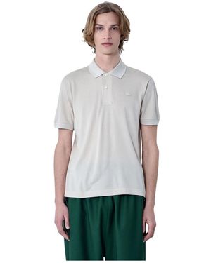 Lacoste Tops ,Katoen Polo Shirt Van Katoen Piqué - Grijs