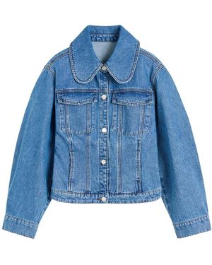 By Malene Birger Denim Jackets - Azul