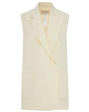 Sportmax Maggio Ärmellose Jacke - Natur