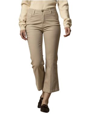 Kocca Cropped Trousers - Neutro